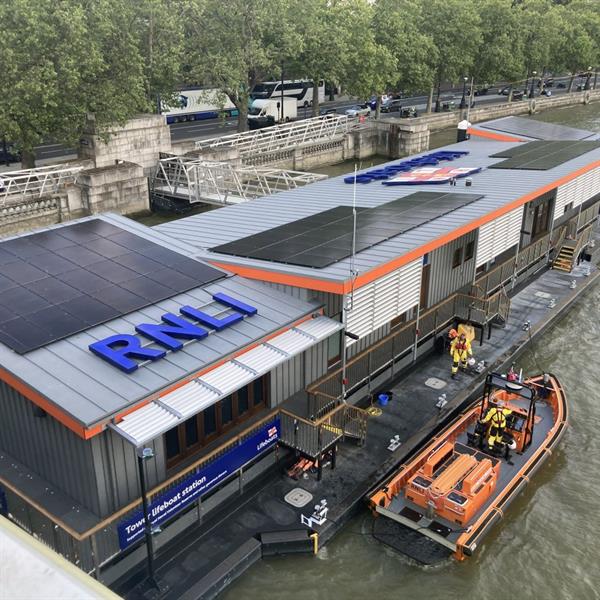 Refurbishing the RNLI’s busiest lifeboat station, in Central London