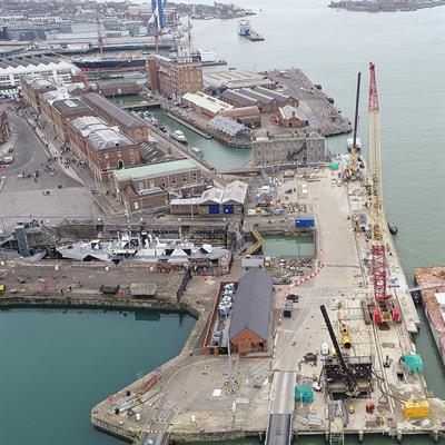HMNB Portsmouth – on site at the historic home of the Royal Navy