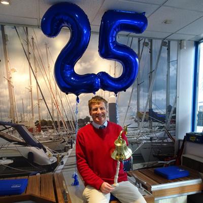 James Walters celebrates 25 years at Walcon