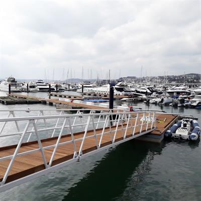 New bridge and pontoons for MDL's Torquay marina