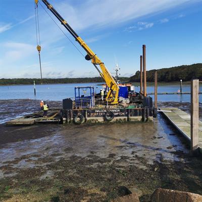 New jetty for Chichester Yacht Club
