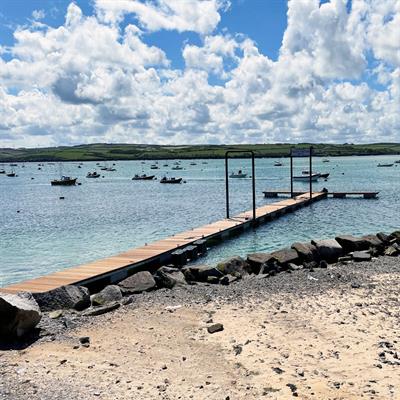 New pier for Rock Marine Services