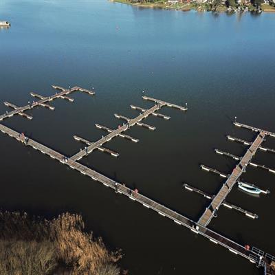Pontoon package supplied for major marina extension