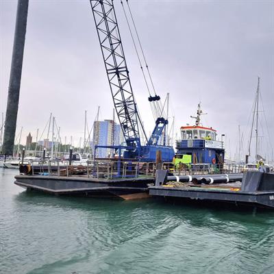 At Haslar Marina over the winter part 1