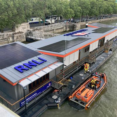 Installation of key infrastructure completed for RNLI’s new Tower Lifeboat Station.