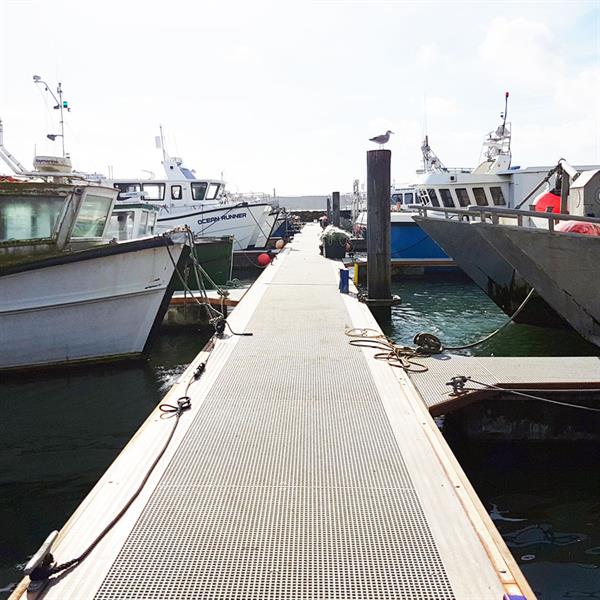 Decking upgrade for fishermen's marina