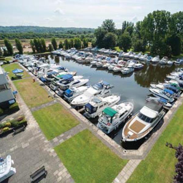 Island Marina on the River Thames